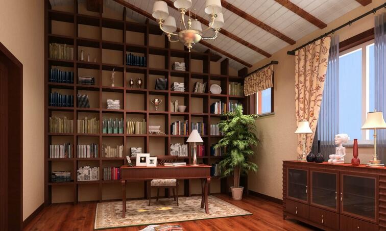 装修房子书房还可以怎么装修 家装设计中,书房应具备什么功能及风水注意事项