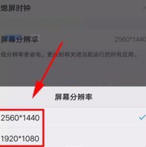 vivo调分辨率在哪调 vivo手机在哪调分辨率(图4)