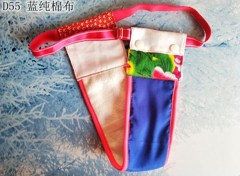 虽然卫生带是用绳子固定的,但是人在走路活动的时候,还是容易偏位了